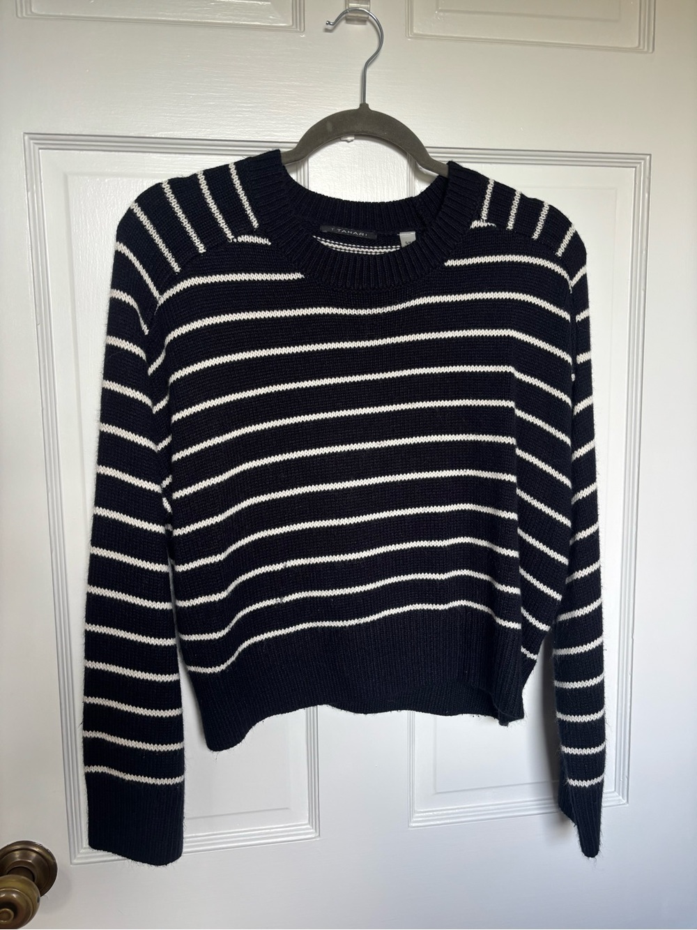 Tahari striped sweater